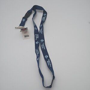 Lanyard Neck Clip Keychain  Tampa Bay Rays
